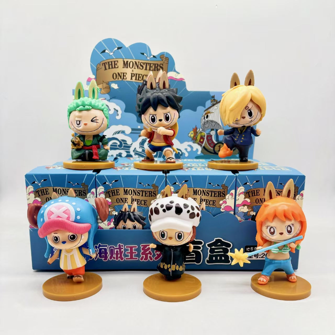 ワンピー✖️ラブブフィギュアブラインドボックス